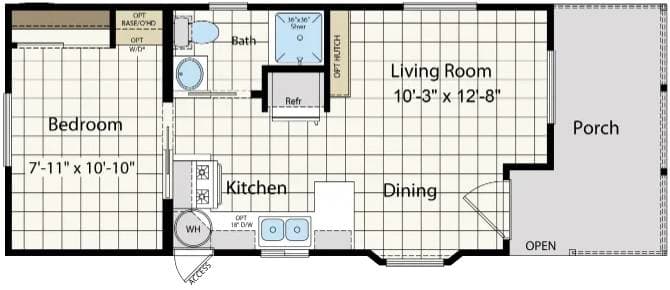 Sonoran apsn11b floor plan home features
