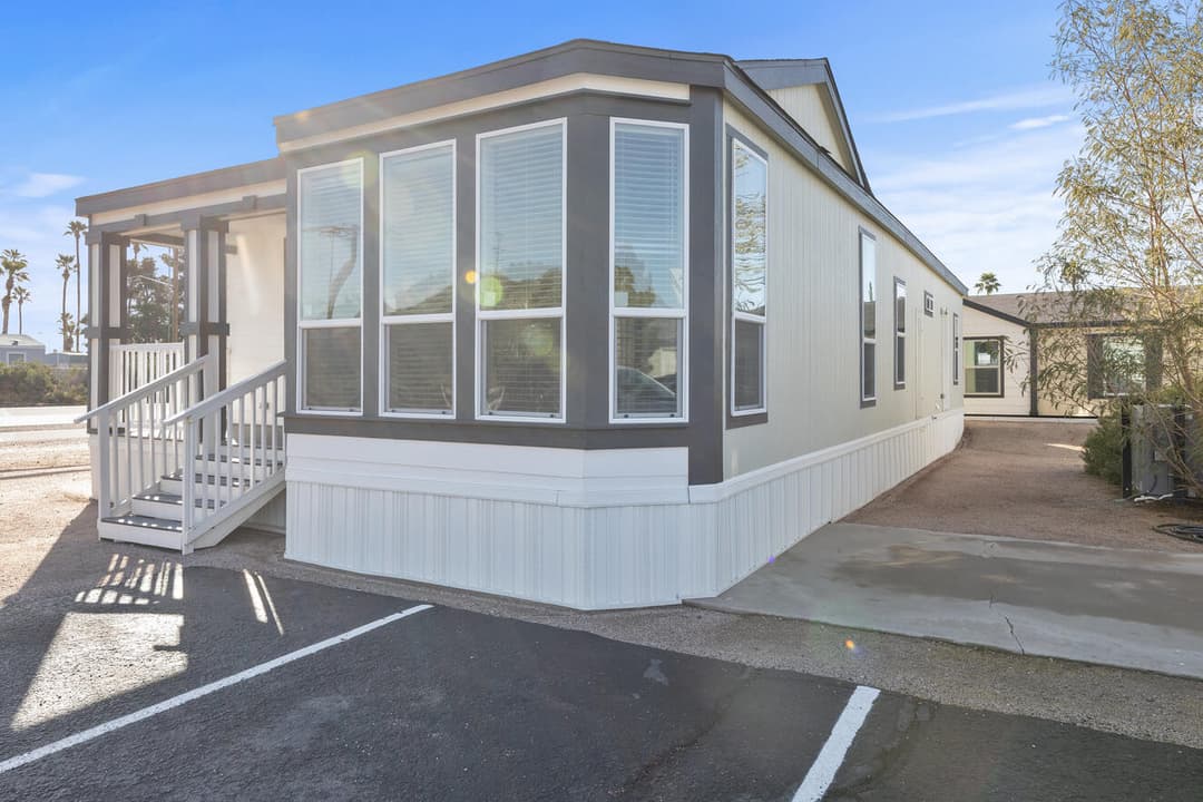 Pacifica  elevation and exterior home features